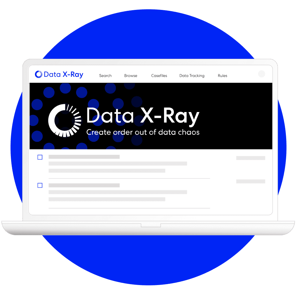 Data X-Ray the quickest and most accurate unstructured data discovery platform